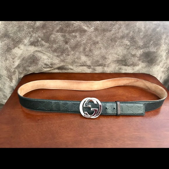 Gucci Other - Gucci Signature Black Leather Belt